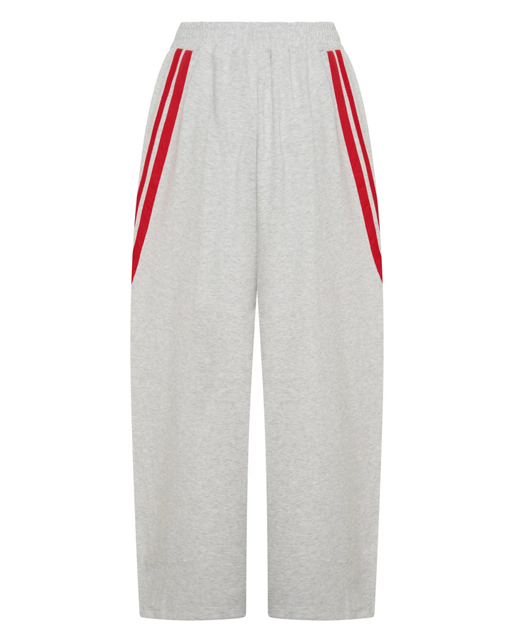 SSAINT Barrel Trackpant - Grey/Red
