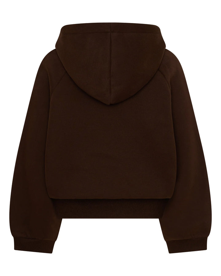 SSAINT Kids Tonal Hoodie - Choc