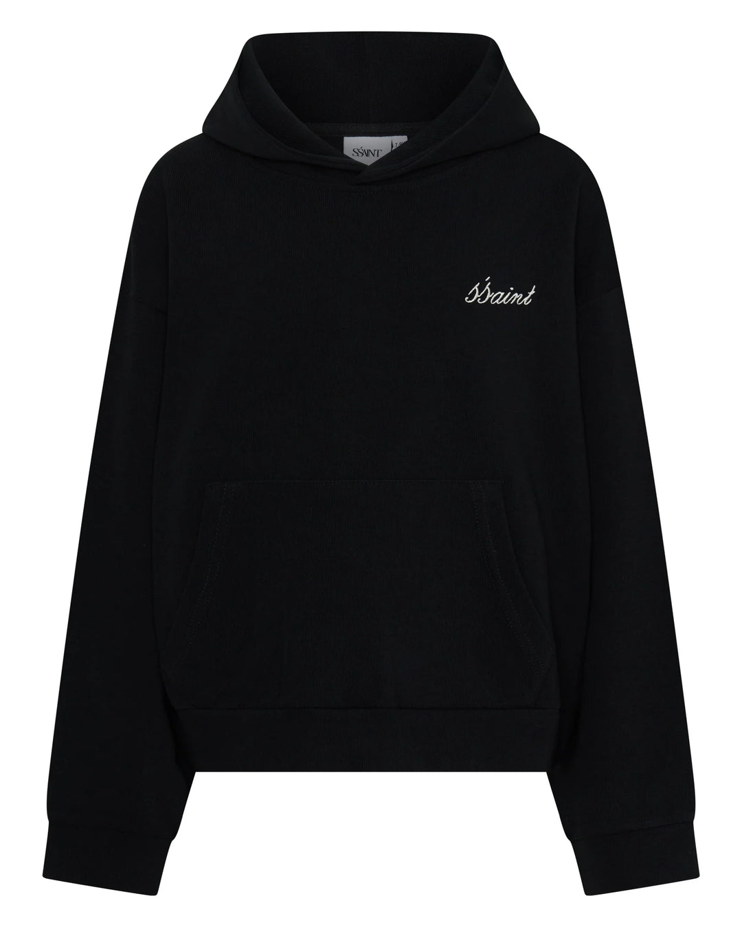 SSAINT Kids Logo Hoodie - Black/Butter