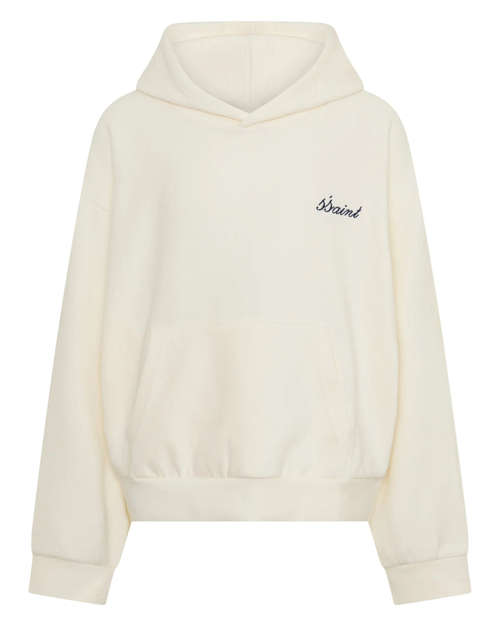 SSAINT Kids Logo Hoodie - Butter/Navy