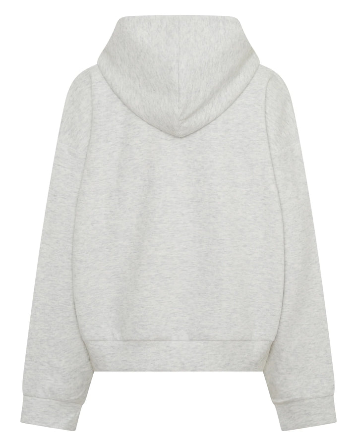 SSAINT Kids Logo Hoodie - Grey/Red