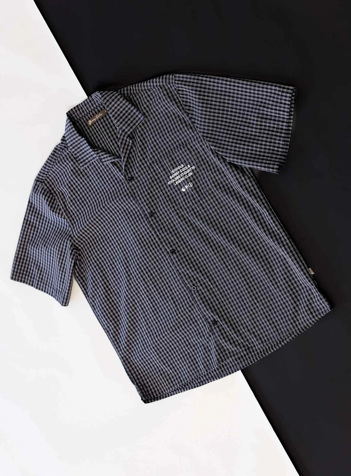 Barney Cools 10th Shirt - Black Plaid