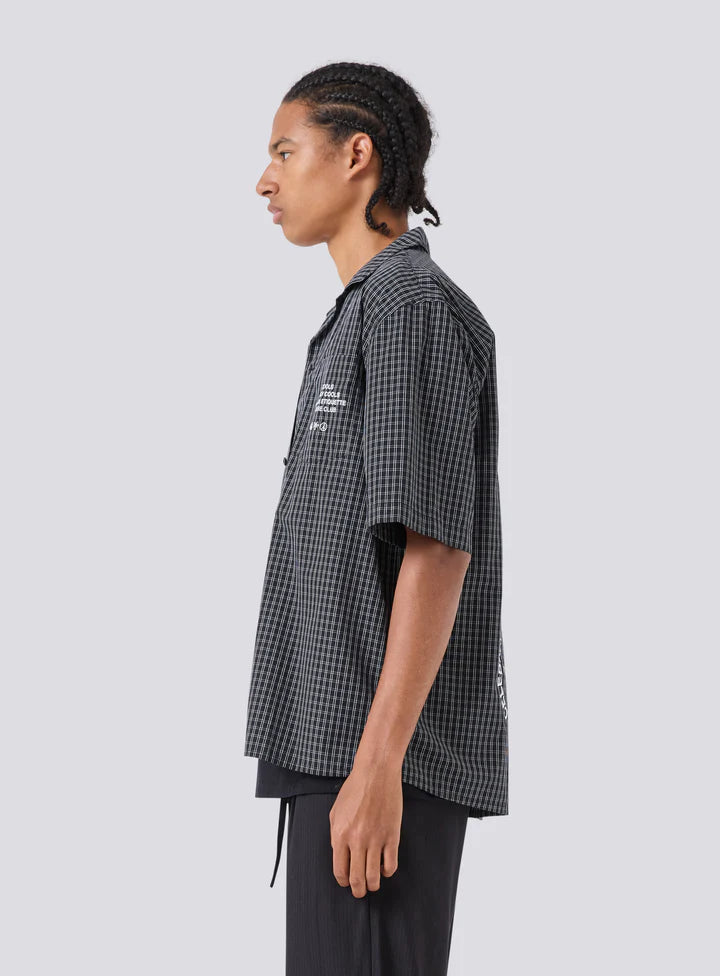 Barney Cools 10th Shirt - Black Plaid