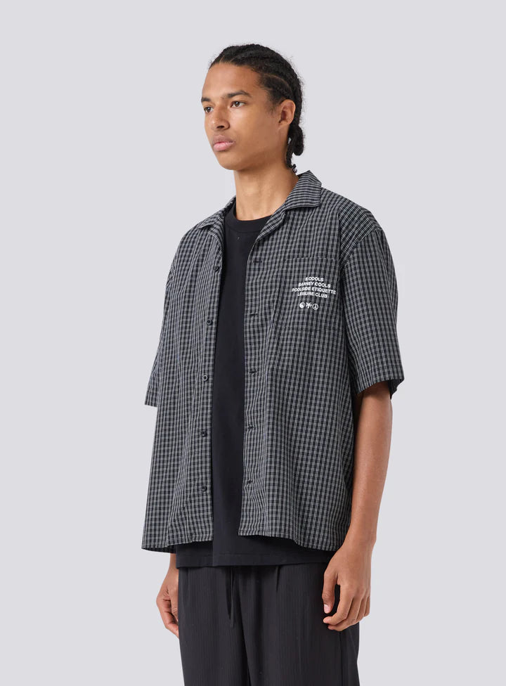 Barney Cools 10th Shirt - Black Plaid