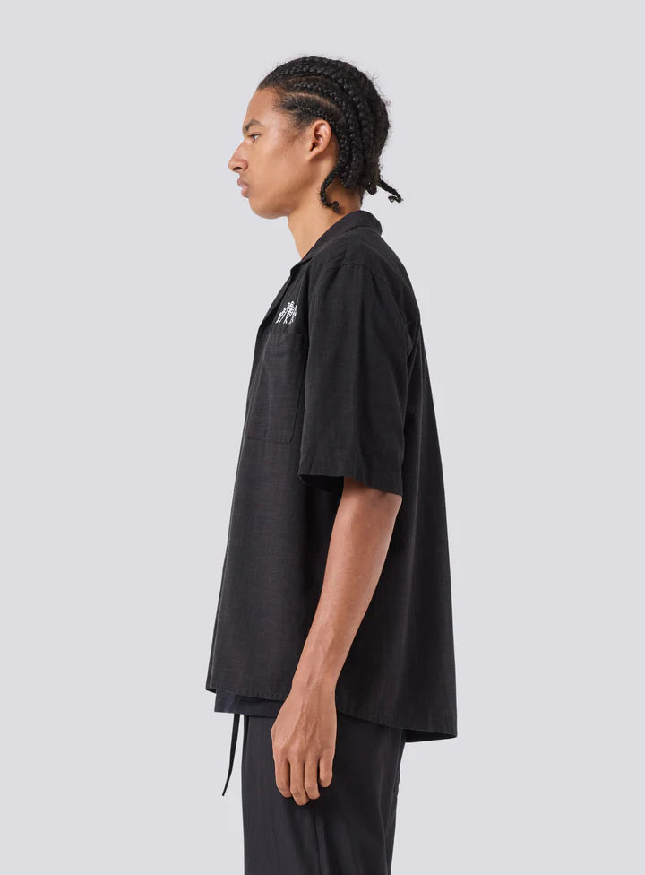 Barney Cools Boxy Shirt - Black