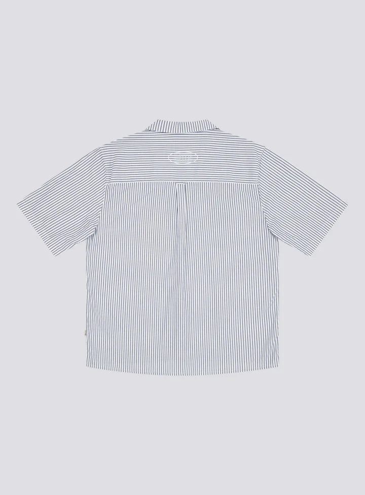 Barney Cools D-Tech Shirt - Blue Stripe