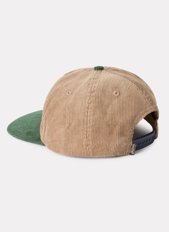 Barney Cools La B.Cools Cap- Sand/Green Cord