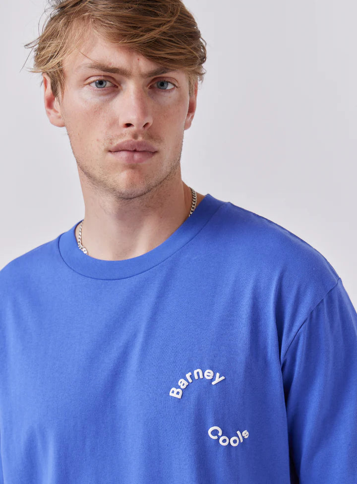 Barney Cools Path Tee - Cyber Blue