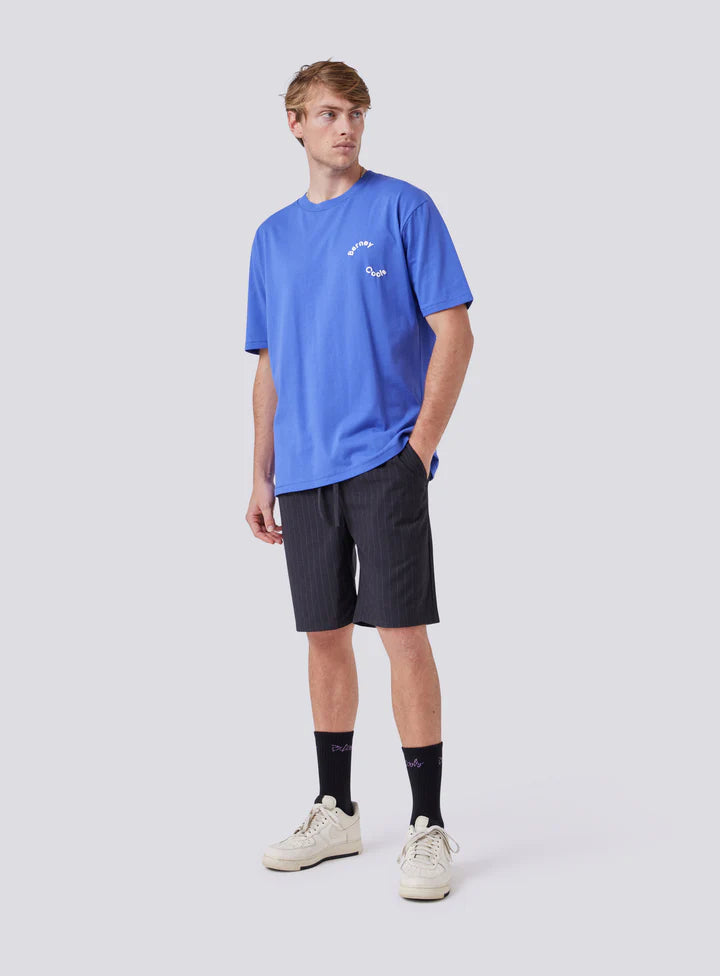 Barney Cools Path Tee - Cyber Blue