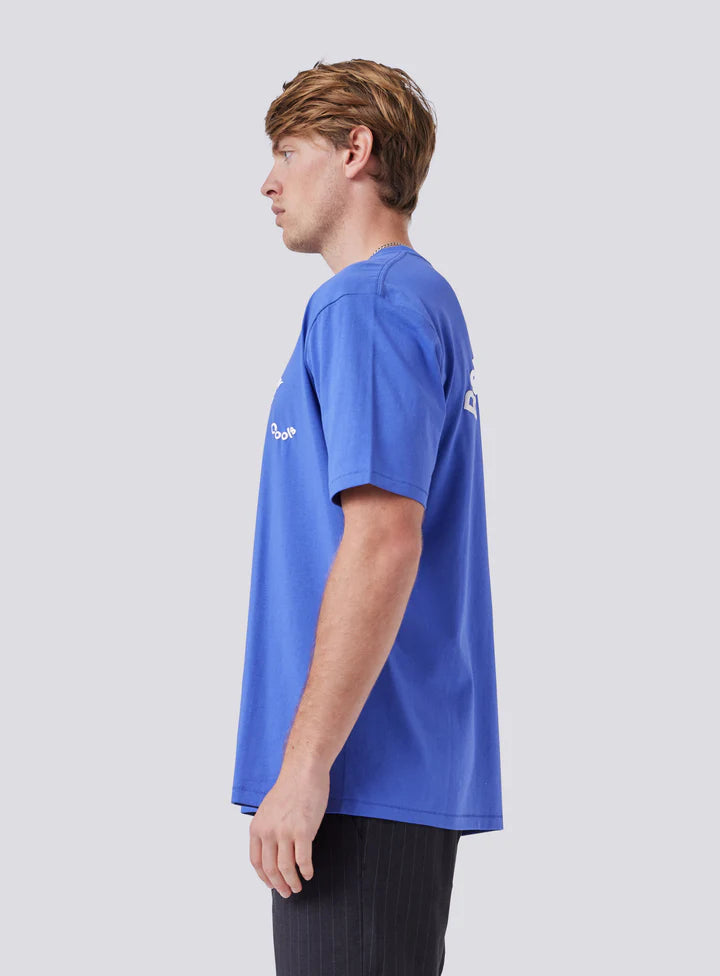 Barney Cools Path Tee - Cyber Blue