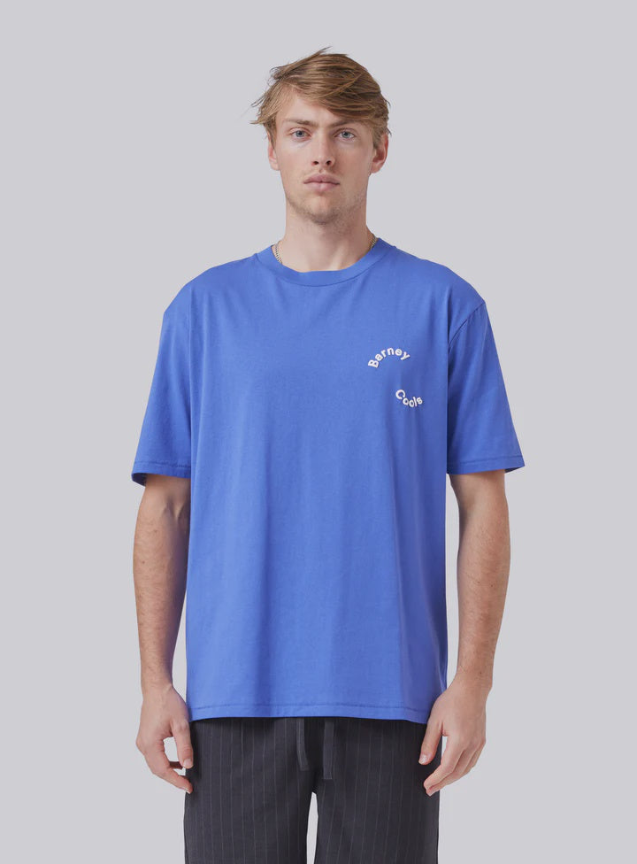 Barney Cools Path Tee - Cyber Blue