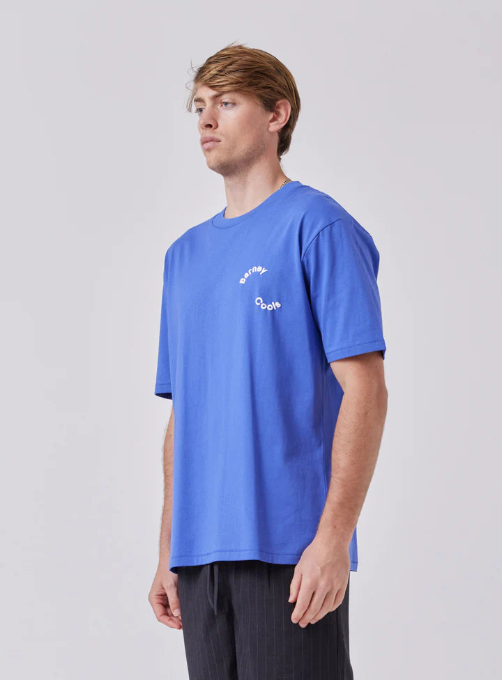 Barney Cools Path Tee - Cyber Blue