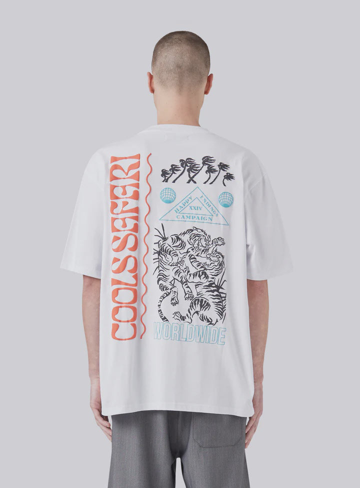 Barney Cools Safari Tee - White