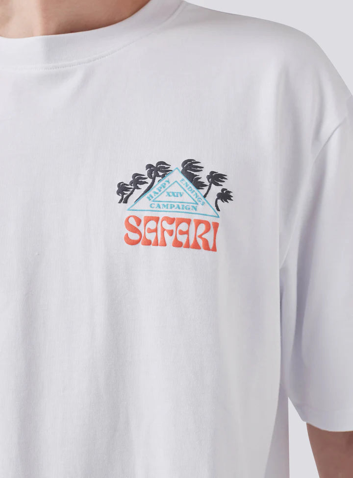 Barney Cools Safari Tee - White