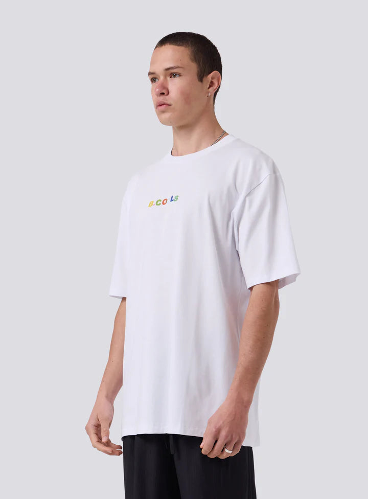 Barney Cools Watercolour Tee - White