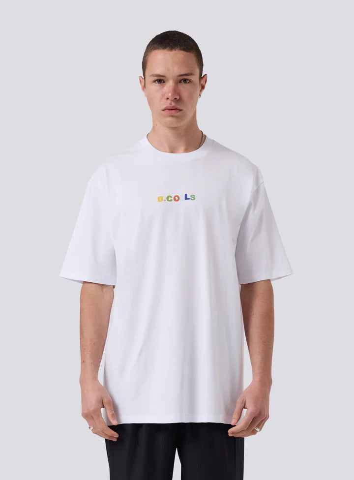 Barney Cools Watercolour Tee - White