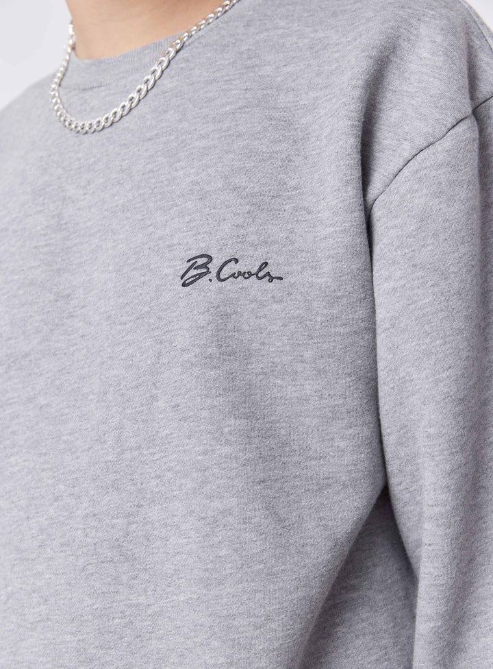 Barney Cools B. Cools Sweatshirt - Grey Melange
