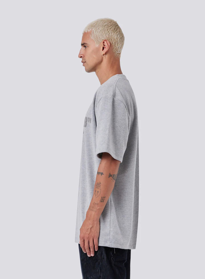 Barney Cools LCTM Homie Tee- Grey Melange Rib