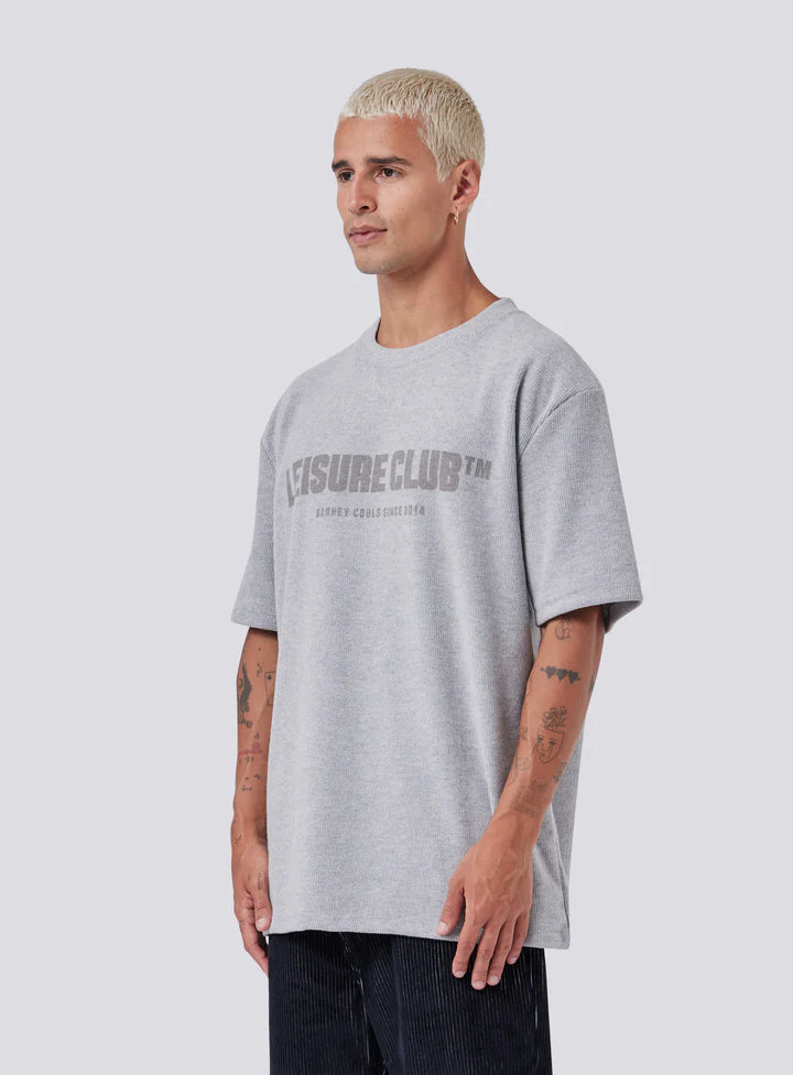 Barney Cools LCTM Homie Tee- Grey Melange Rib