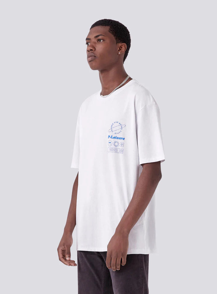 Barney Cools Sounds Tee - White