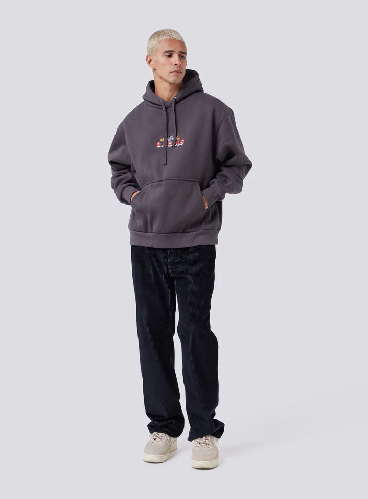 Barney Cools Swoopy Hood- Washed Black