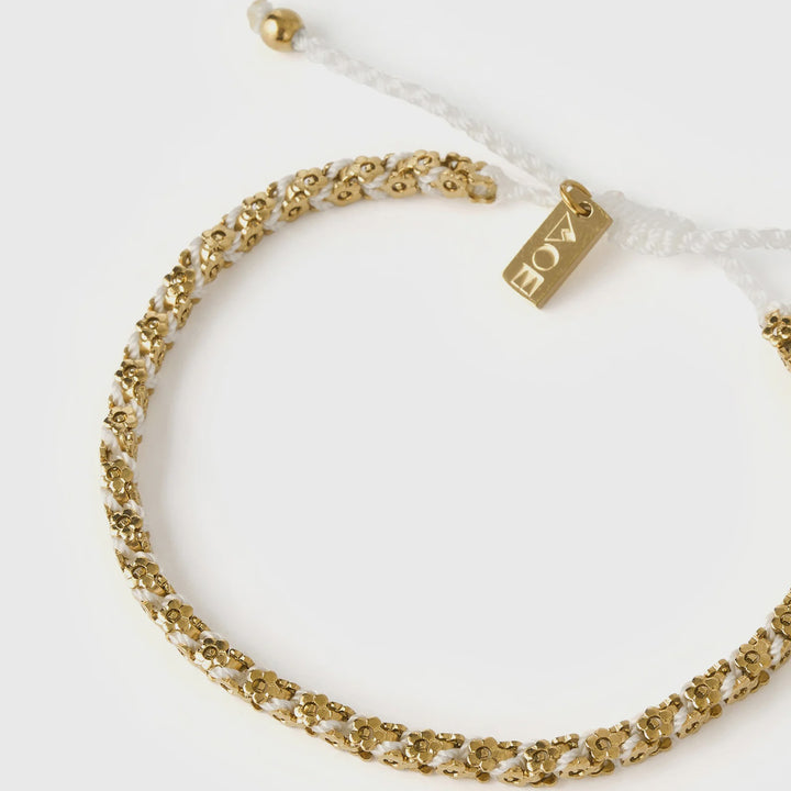 Arms Of Eve Beatrice Gold Bracelet - Vanilla