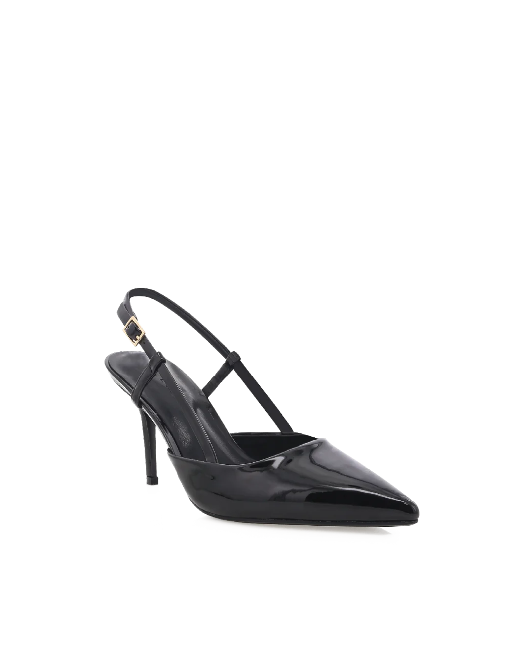 Billini Bethany Slingback Heel - Black Patent