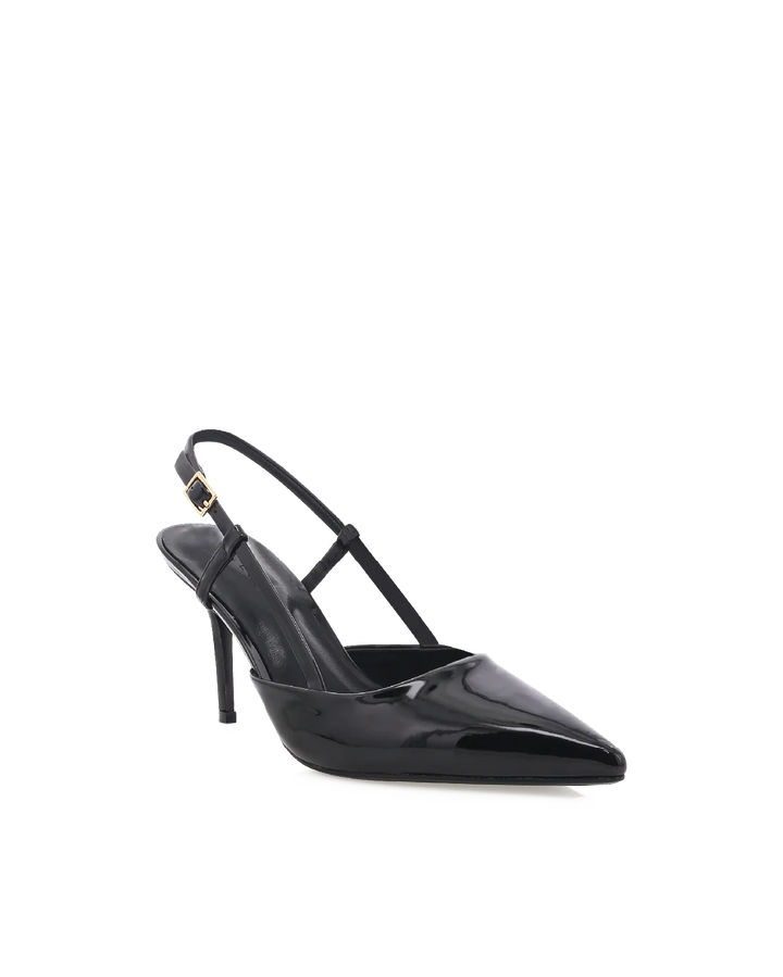 Billini Bethany Slingback Heel - Black Patent