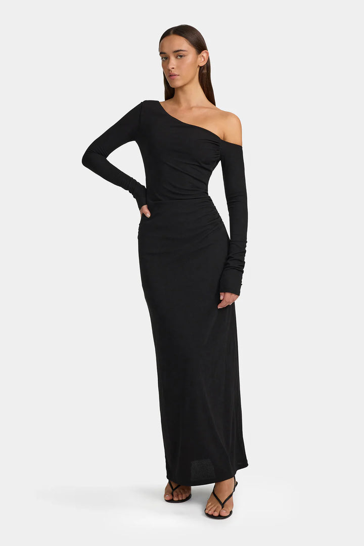Ownley Blakely Jersey Dress - Black