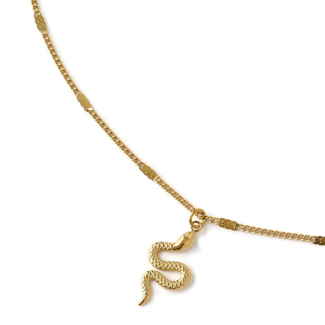 Arms Of Eve Boa Gold Necklace
