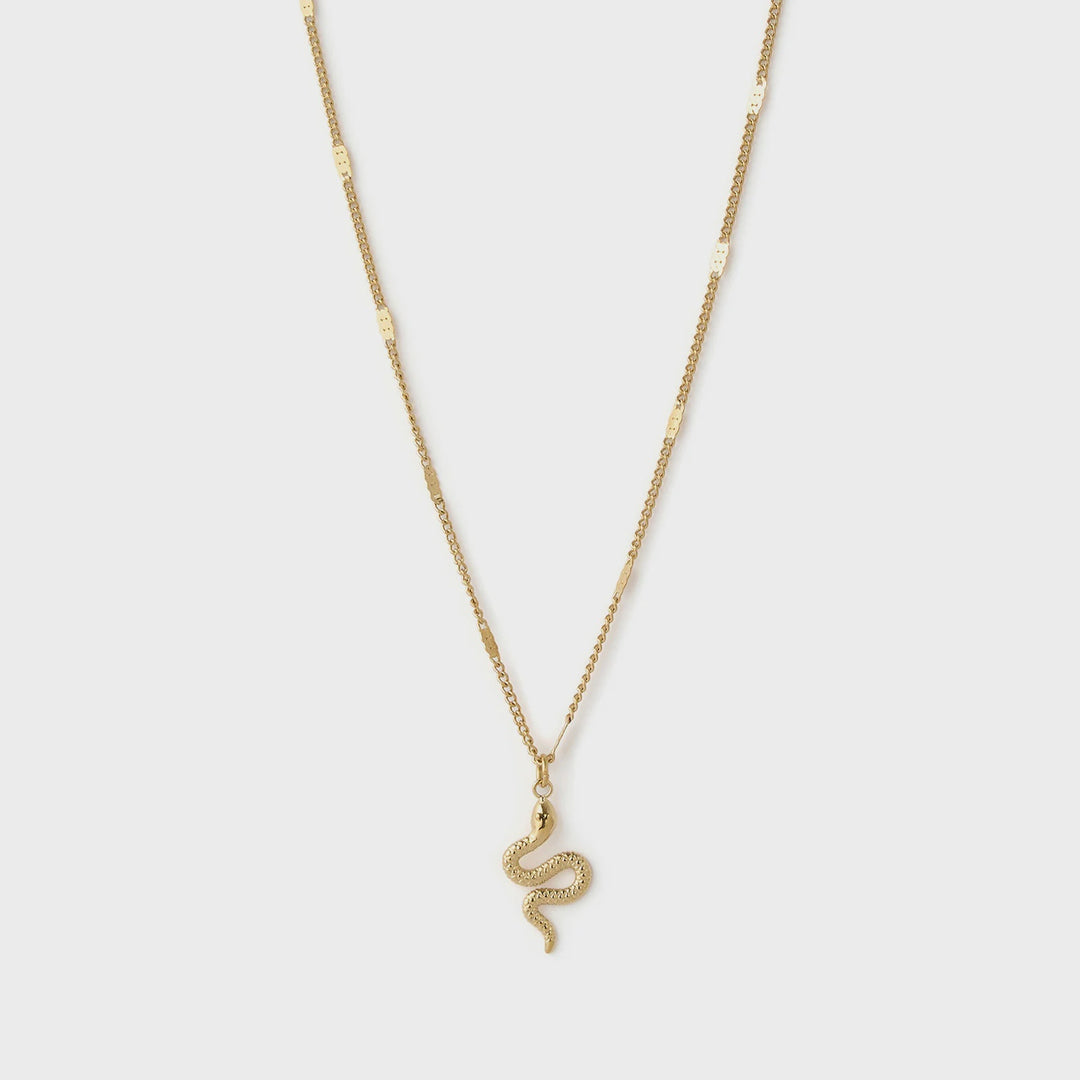Arms Of Eve Boa Gold Necklace