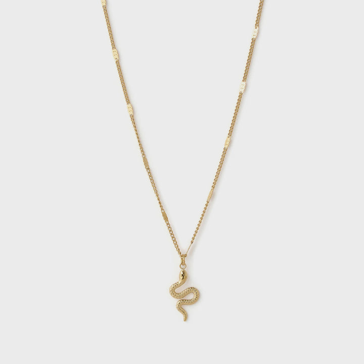 Arms Of Eve Boa Gold Necklace