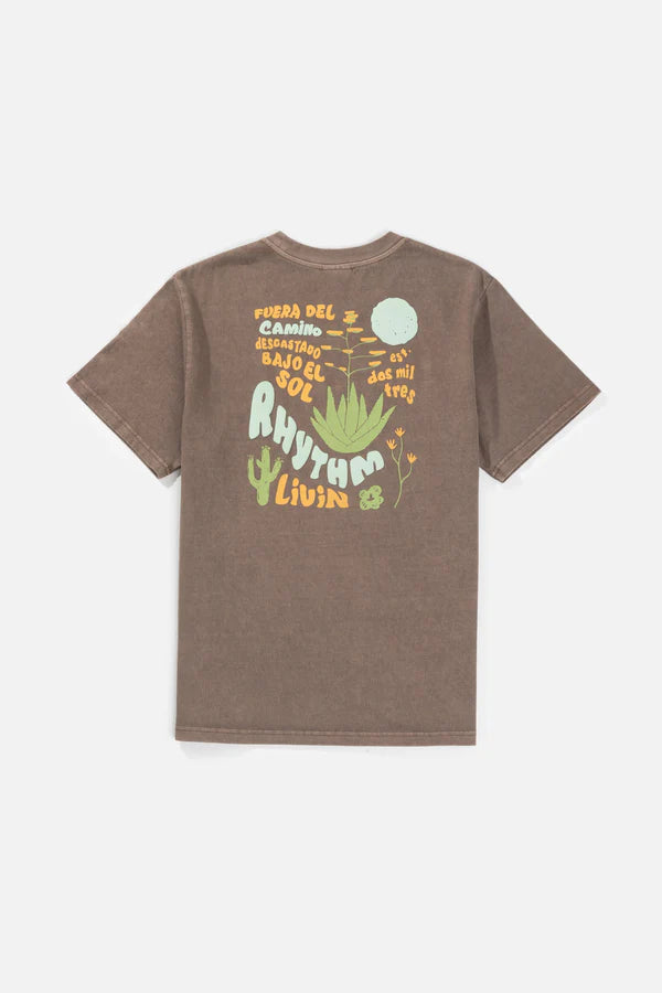 Rhythm Desert Vintage Short Sleeve Shirt - Brown