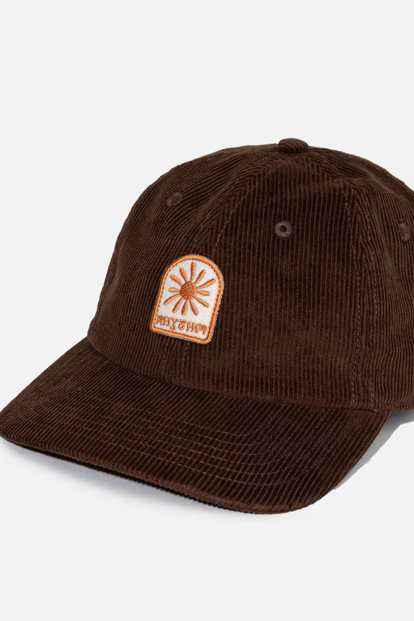 Rhythm Shine Cord Cap - Chocolate