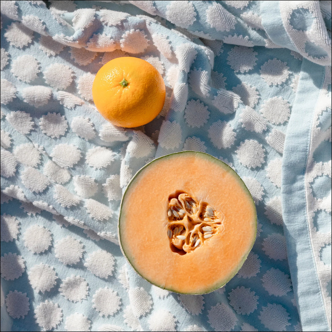 Layday Cali French Terry Single Towel - Sky Blue