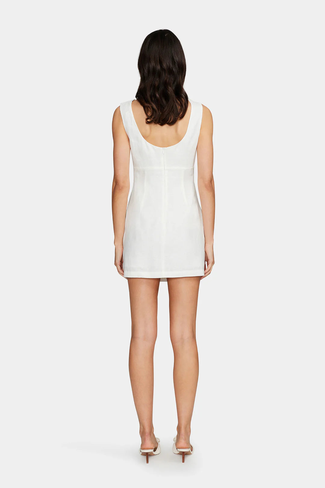 Ownley Cat Mini Dress - Ivory