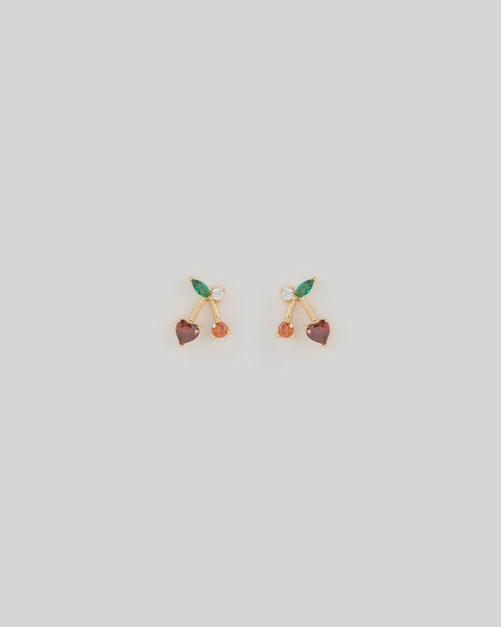 Arms Of Eve Cherry Bomb Stud Earrings