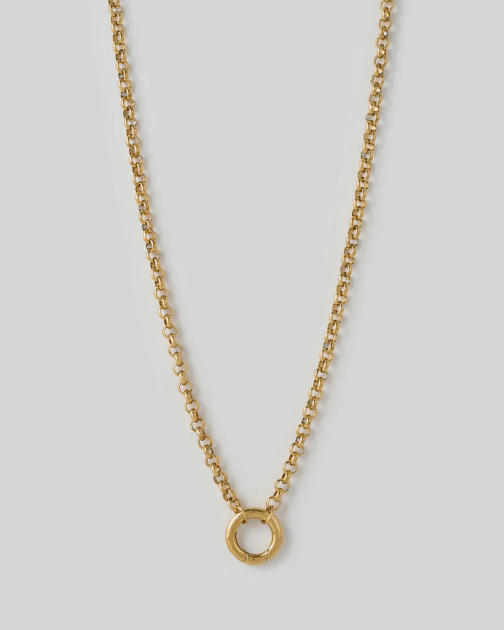 Arms Of Eve Circle Charm Necklace