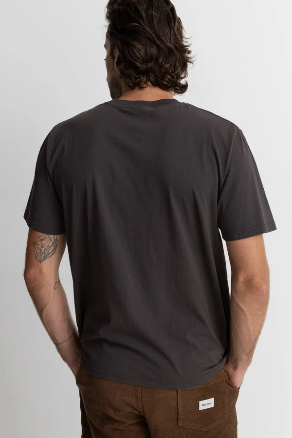 Rhythm Classic Vintage Tee - Vintage Black