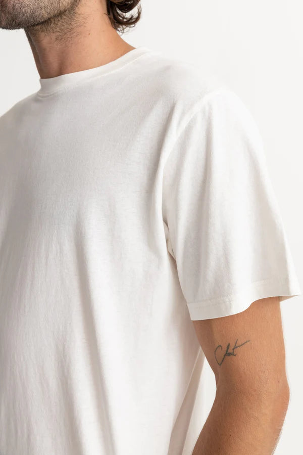 Rhythm Classic Vintage Tee - Vintage White