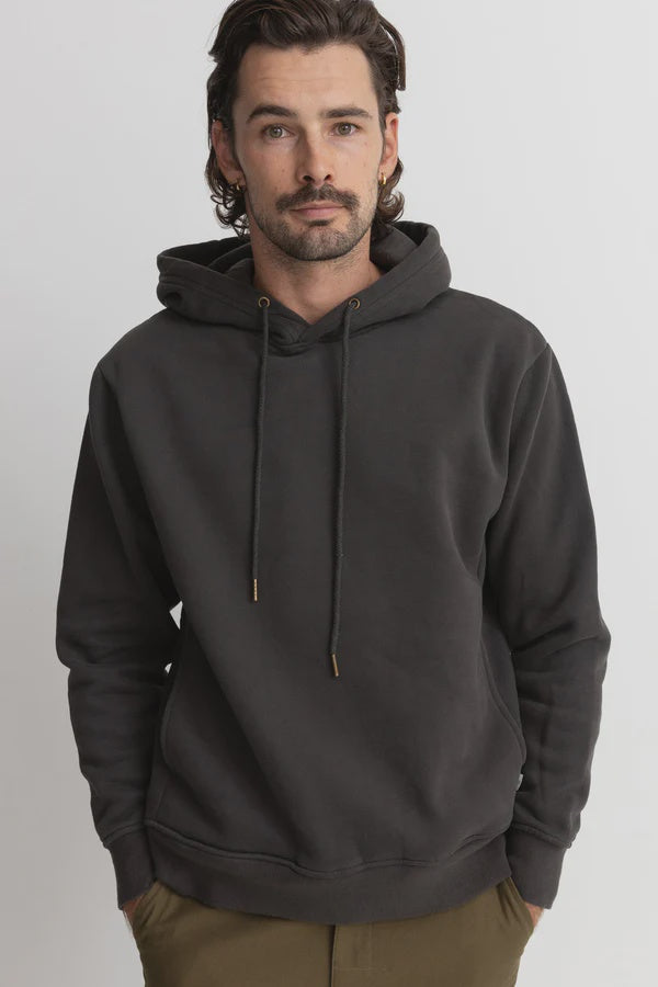 Rhythm Classic Fleece Hood - Black