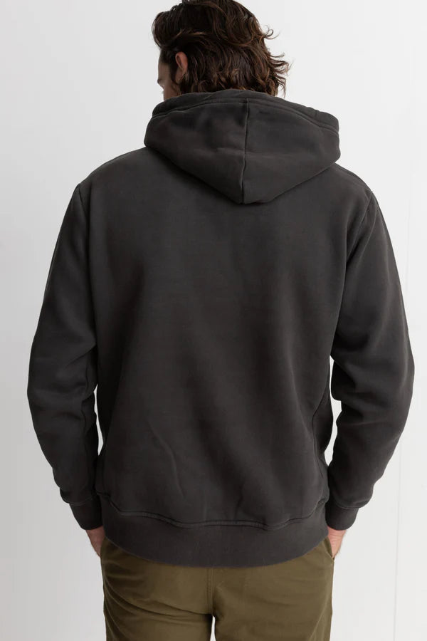 Rhythm Classic Fleece Hood - Black