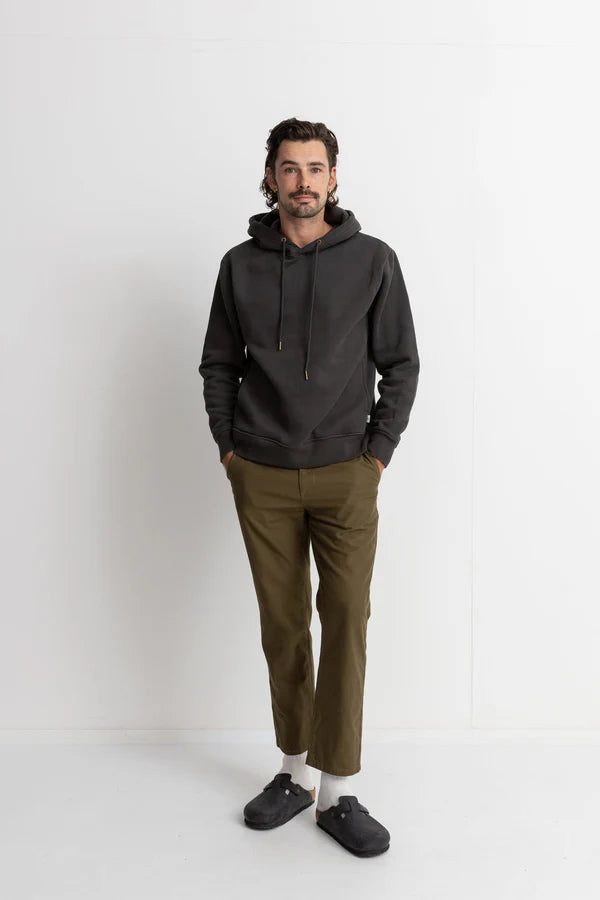 Rhythm Classic Fleece Hood - Black