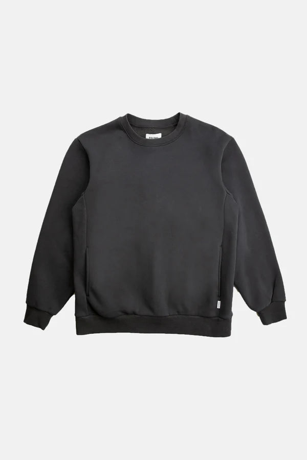 Rhythm Classic Fleece Crew - Vintage Black