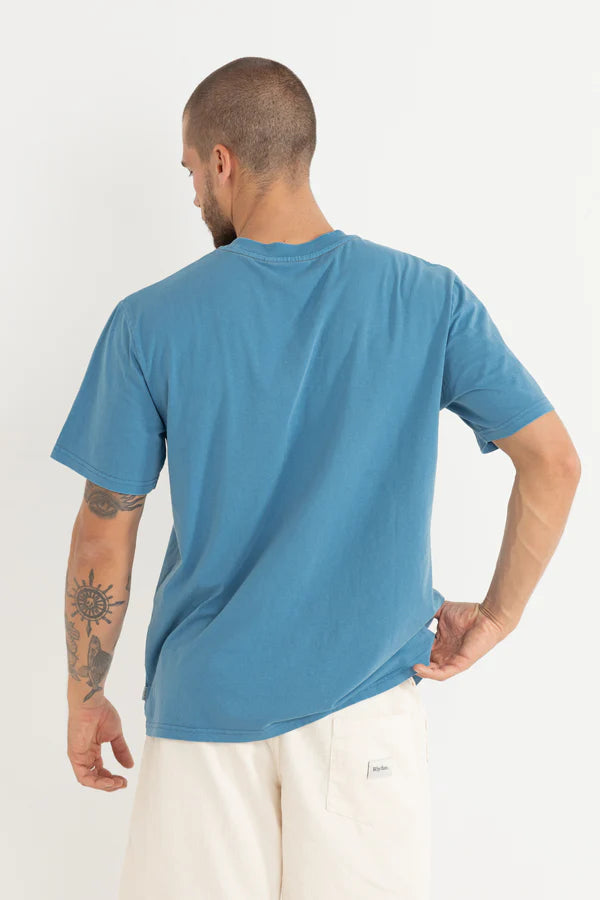 Rhythm Classic Vintage Tee - Mineral Blue