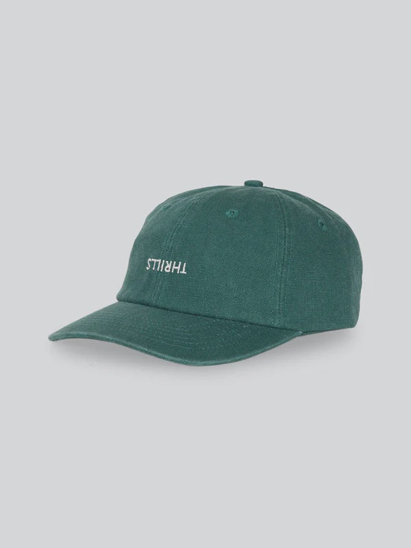 Thrills Minimal Thrills 6 Panel Cap - Jasper Green