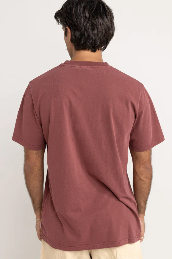 Rhythm Classic Vintage Tee - Merlot