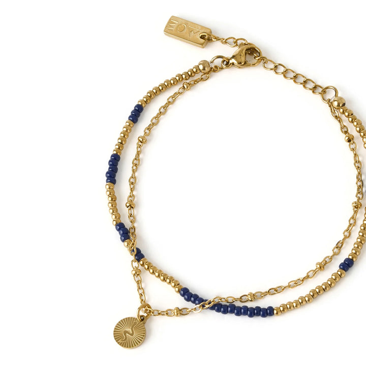 Arms OF Eve Cobra Gold Bracelet - Midnight