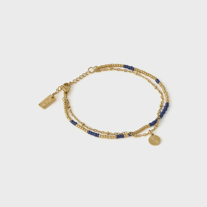 Arms OF Eve Cobra Gold Bracelet - Midnight