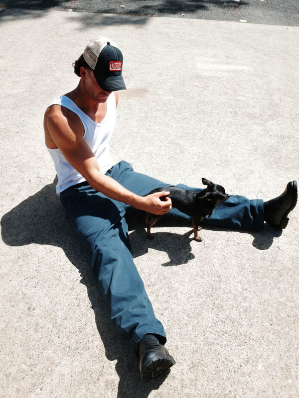 Thrills Slacker Chino Pant - Petrol